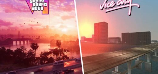 Image Comparison: Original Vice City vs. GTA 6